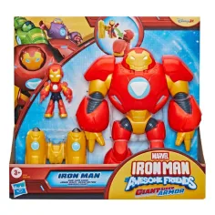 Marvel Iron Man y sus maravillosos amigos - Juego de armadura de tamaño gigante Iron Man - Hasbro