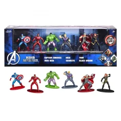 imagen de Marvel: Metalfigs Nano Vengadores figura de metal set de 6 piezas - Simba Toys 2