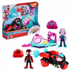 imagen de Marvel: Spider-Man y sus maravillosos amigos Rescue Webs Patrol set de juego - Hasbro 2