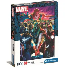 Marvel: Puzzle de 1000 piezas de Los Vengadores - Clementoni