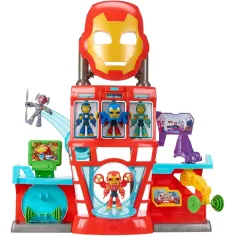 imagen de Marvel: Sede de Iron Man con figuras - Hasbro 2