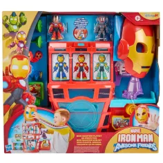 Marvel: Sede de Iron Man con figuras - Hasbro