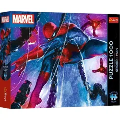 imagen de Marvel Spider-Man La red de aventuras rompecabezas de 1000 piezas - Trefl 1