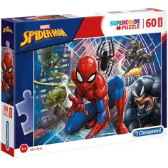 Marvel Spider-Man Maxi puzzle de 60 piezas - Clementoni