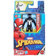 Marvel: Spider-Man - Traje de Simbiótico Hombre Araña Negro figura de acción 10 cm - Hasbro