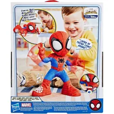 imagen de Marvel Spidey y sus maravillosos amigos: Spidey de peluche interactivo que baila - Hasbro 2