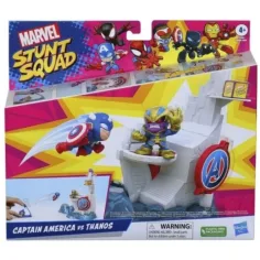 Marvel Stunt Squad: Capitán América vs. Thanos juego de lanzamiento - Hasbro