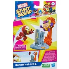 Marvel Stunt Squad: Iron Man vs. M.O.D.O.K. juego de lanzamiento - Hasbro