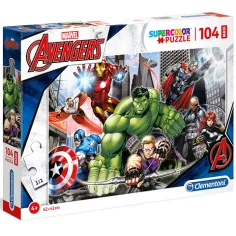Marvel Vengadores 104 piezas Maxi Puzzle - Clementoni