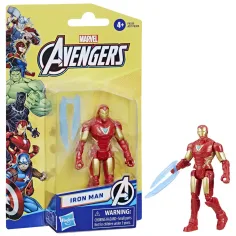 Marvel: Vengadores - Figura de acción de Iron Man 10cm - Hasbro