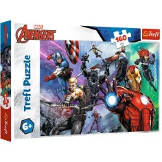 Marvel Vengadores: Siempre en alerta 160 piezas puzzle - Trefl