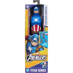 Marvel Vengadores: Titan Series figura de Capitán América 30cm - Hasbro