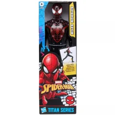 Marvel Vengadores: Titan Series figura de Miles Morales de 30 cm - Hasbro