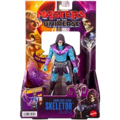 Masters of the Universe: Los defensores del universo Skeletor figura de acción con cara de calavera con accesorios - Mattel