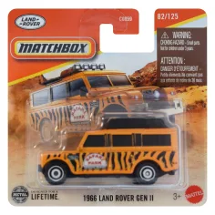 Matchbox: 1966 Land Rover Gen II coche pequeño 1/64 - Mattel