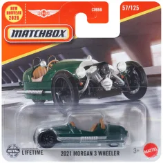 Matchbox: 2021 Morgan 3 Wheeler coche pequeño 1/64 - Mattel