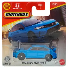 Matchbox: 2024 Honda Civic Type R coche pequeño 1/64 - Mattel