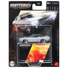 Matchbox A Film: 1971 Dodge Challenger coche de colección 1/64 - Mattel