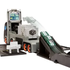imagen de Matchbox A película: 2 en 1 camión de transporte Mercedes y set de pista transformable – Mattel 5
