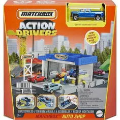 imagen de Matchbox: Action Drivers Taller de Autos Set de Juego - Mattel 1
