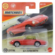 Matchbox: Alfa Romeo Duetto coche pequeño 1/64 - Mattel
