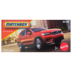 Matchbox: Coche pequeño Volvo XC40 en caja de cartón 1/64 - Mattel