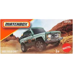 Matchbox: Coche todoterreno MBX Field Car en caja de cartón 1/64 - Mattel