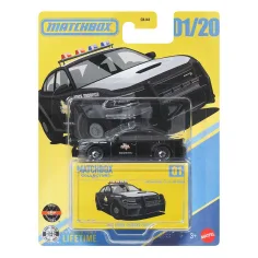 Matchbox Collectors: 2023 Dodge Charger Pursuit coche de colección en caja 1/64 - Mattel