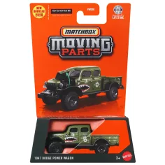 Matchbox Moving Parts: 1947 Dodge Power Wagon coche pequeño desplegable 1/64 - Mattel