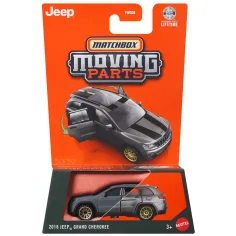 Matchbox Moving Parts: 2018 Jeep Grand Cherokee cochecito desplegable 1/64 - Mate