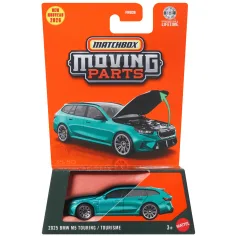 Matchbox Moving Parts: 2025 BMW M5 Touring coche pequeño abatible 1/64 - Mate