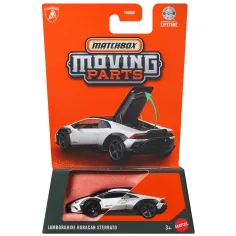 Matchbox Moving Parts: Lamborghini Huracan Sterrato coche pequeño abatible 1/64 - Mattel