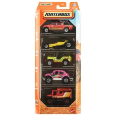 Matchbox: Ocean set de 5 coches en miniatura 1/64 - Mattel
