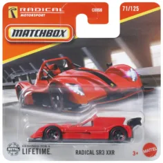 Matchbox: Radical SR3 XXR coche de juguete 1/64 – Mattel