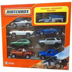 Matchbox: set de 8 coches con un Ford F250 Super Duty exclusivo - Mattel