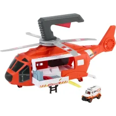 imagen de Matchbox: Set de helicóptero - Mattel 2