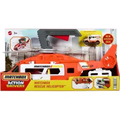 Matchbox: Set de helicóptero - Mattel