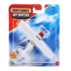 Matchbox Sky Busters: Modelo de avión Cessna 172 Skyhawk 1/64 - Mattel