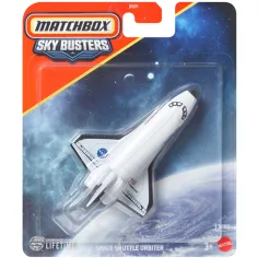 Matchbox Sky Busters: Space Shuttle Orbiter modelo de avión 1/64 – Mattel