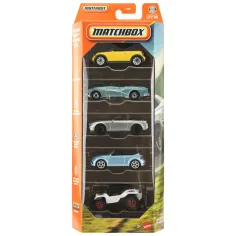 Matchbox: Sueños Convertibles Set de 5 Coches 1/64 - Mattel
