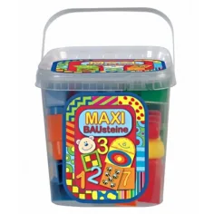 Maxi Blocks Bausteine bloques de construcción en caja - D-Toys