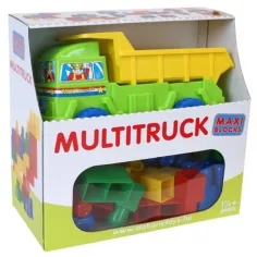 Maxi Blocks bloques de construcción con camión - D-Toys