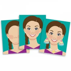 imagen de Melissa & Doug: Crea caras set creativo con pegatinas 4