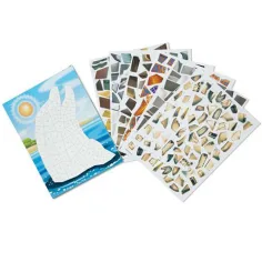 imagen de Melissa & Doug: Cuaderno de pegatinas de mosaico del océano 2