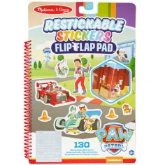 Melissa & Doug: Patrulla Canina Misión Clásica Cuaderno de Pegatinas Reutilizables