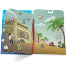 imagen de Melissa & Doug: Paw Patrol Jungle libro de pegatinas en relieve 2