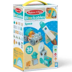 imagen de Melissa&Doug: Blockables - Conjunto de juego de madera en el espacio - Spin master 1