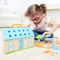 imagen de Melissa&Doug: Construye una casa juego de 56 piezas - Spin Master 4