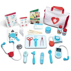 imagen de Melissa&Doug: Set de juego de doctor con maletín - Spin Master 2