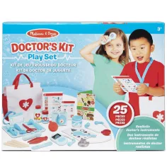 Melissa&Doug: Set de juego de doctor con maletín - Spin Master